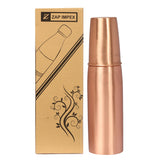 1 x RAW Customer Returns Zap Impex Pure Copper Water Bottle, Leak Proof Glass Bottle for Ayurvedic Health Benefits, Spa, Yoga, Hiking, 900ml - RRP €29.99