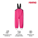 1 x RAW Customer Returns Reima Lammikko rain pants children pink - RRP €32.93