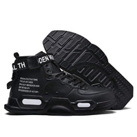 1 x RAW Customer Returns XIDISO Unisex Adult Freestyle High Sneakers Men s Fashion Sneakers Casual Shoes Sports Shoes, 46 EU, Black 1 - RRP €48.4