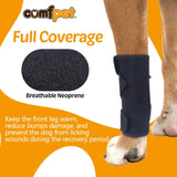 1 x RAW Customer Returns COMFPET Front Leg Brace Dog Front Leg Braces with Metal Strips Dog Front Leg Braces for Carpal Support Dog Hock Bands L - RRP €25.2