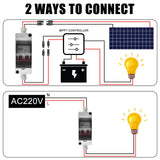 1 x RAW Customer Returns DC disconnect switch PV system, DC disconnect switch circuit breaker IP65 waterproof 32A 500V DC disconnect switch photovoltaic, circuit breaker for photovoltaic module system solar system balcony power plant - RRP €23.28