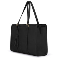 1 x RAW Customer Returns ECOSUSI Laptop Bag 15.6 Inch Briefcase Women Large Handbag Business Work Bag Office Bag Ladies Notebook Bag Shopper with 3 Compartments for Office School - RRP €62.99