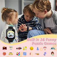 1 x RAW Customer Returns clleylise Kids Smartwatch, Kids Smartwatch Watch with 24 Games, Flashlight with Music Camera Pedometer, Watch for Children from 4 to 12 Years, Birthday Gift for Boy Girl - RRP €27.99