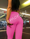 1 x RAW Customer Returns Memoryee Women s Leggings Push Up Anti-Cellulite Tights Soft Elastic Fitness Sports Pants High Waist Tummy Control Plus Size Yoga Leggings Rose Red M - RRP €18.99