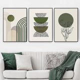 1 x Brand New ZFTCN Set of 3 Posters Abstract Boho Poster Line Drawing Woman, Abstract Botanical Leaf Printed Poster Wall Art, Without Frame Poster-12,3Pcs-50x70cm  - RRP €20.4