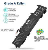 1 x RAW Customer Returns CRLYLC 11.55V 50Wh SS03XL 933321-855 Laptop Battery for HP EliteBook 730 735 740 745 830 840 846 G5,EliteBook 735 745 830 840 G6,ZBook 14U G5 G6 932823-421 933321-852 932823-1C1 HSTNN-LB8G Battery - RRP €37.24