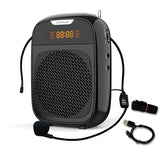 1 x RAW Customer Returns NORWII Mini Portable Voice Amplifier Rechargeable Bluetooth Speaker 4000mAh with Wired Microphone Headphones and Waistband, PA System Personal Voice Amplifier for Teachers, Guides - RRP €39.99