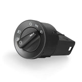 1 x RAW Customer Returns Twilight Garage Headlight Switch Black Car Headlight Fog Light Switch 1C0941531A for PASSAT 3B 96- GOLF IV 4 BORA POLO - RRP €22.18