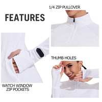 1 x RAW Customer Returns PINSPARK T-Shirt Women s Training Top Sports Top Crop Top Hiking Shirt Running Workout Sports Shirt Lightweight Yoga Training Long Sleeve Shirts White XXL - RRP €19.15