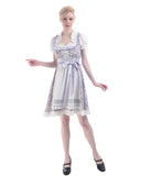 1 x RAW Customer Returns FCCAM Dirndl ladies traditional dress ladies dirndl for women includes dirndl blouse ladies traditional dress apron dirndl complete set cheap, floral L - RRP €36.36