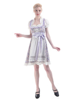 1 x RAW Customer Returns FCCAM Dirndl ladies traditional dress ladies dirndl for women includes dirndl blouse ladies traditional dress apron dirndl complete set cheap, floral XL - RRP €35.53