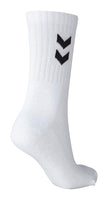 39 x Brand New hummel Girls 3-pak basic sokker socks, White, 8 32 - 35 EU - RRP €312.78