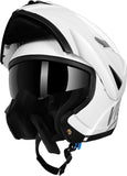 1 x RAW Customer Returns Westt motorcycle helmet men women flip-up helmet jet helmet with chin guard full face helmet scooter helmet motorcycle helmet with ECE DOT certification - RRP €80.62