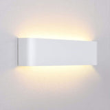 1 x RAW Customer Returns Lightess wall lamp LED indoor modern wall light white up down light wall lighting warm white stair lighting 16W IP44 hallway lamps for living room bedroom hallway made of aluminum - RRP €23.09