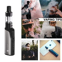 1 x RAW Customer Returns VAPTIO Kit Electronic Cigarette 1500mAh Starter Kit Power Supply Vape Pen 30W with 2 Cosmo Coil 0.7 Ohm 1.6 Ohm, No E Liquid No Nicotine Silver  - RRP €24.5