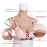 1 x RAW Customer Returns CYOMI Silicone Breast Forms Breast Prosthesis Artificial Breast Realistic Skin Breast Plates for Crossdresser Transgender Mastectomy Cosplay BG Cup - RRP €149.0