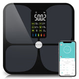 1 x RAW Customer Returns Lepulse body fat scale Lescale F4, scale with body fat and muscle mass, personal scale with body fat analysis, body analysis scale, ultra precision body scale, trend, large display, 15 body measurements - RRP €51.42