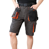 1 x RAW Customer Returns WORK IDEA Men s Work Shorts-Multi Pocket Men s Cargo Pants for Summer  - RRP €29.94