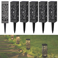 1 x RAW Customer Returns LED Solar Garden Lights, Solar Lamps Path Lights, Solar Garden Driveway Security Lights Waterproof for Outdoor Garden Lawn Patio Yard Decorative Landscape, Automatic ON OFF 6 Pack  - RRP €19.85