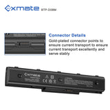 1 x RAW Customer Returns Exmate Laptop Battery BTP-DOBM BTP-DNBM for Medion Akoya E7218 P7624 P7812 MD97872 MD97938 MD98680 MD98770 MD98920 MD98921 MD98970 14.4V 14.8V 4400mAh  - RRP €32.88