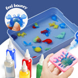 4 x RAW Customer Returns whatstem Creative 3D Magic Gels Upgrade Version - Make Your Own Soft Colorful Toy Figures, Handmade Water Toys for Kids, Aqua Fairy Toy Set for Boys and Girls - RRP €80.64