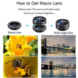 1 x RAW Customer Returns Phorsen 10 in 1 Phone Cell Phone Camera Lens Kit Clip-on Wide Angle Macro Fisheye Telephoto Lens Kaleidoscope CPL Flow Star Radial Filter for iPhone Samsung Most Smartphones - RRP €26.98