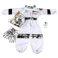 1 x RAW Customer Returns Tacobear Astronaut Costume Children with Astronaut Helmet Astronaut Gloves Space Costume Role Play for Children Halloween Cosplay Carnival - RRP €29.21