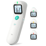 1 x RAW Customer Returns Contactless fever thermometer for babies and adults, digital forehead thermometer infrared thermometer with instant, accurate reading, fever alarm, white - RRP €21.98