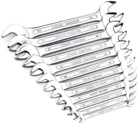 1 x RAW Customer Returns Br der Mannesmann open-end wrench set, 6-32 mm, chrome-vanadium, 12 pieces M 110-12 - RRP €25.82