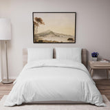 1 x RAW Customer Returns Dreamzie Duvet Cover Bed 220x200 cm with 2 Pillowcases 50x70 cm - White - Duvet Cover 220x200 Adult made of 100 Microfiber. Duvet Cover Certified without Chemical Products Oeko Tex  - RRP €19.82