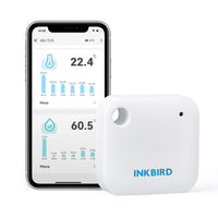 1 x RAW Customer Returns Inkbird WiFi Thermometer Hygrometer IBS-TH3, Indoor Temperature Humidity for Wine Cellar, Greenhouse, Garage - RRP €29.1