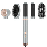 1 x RAW Customer Returns 5 IN 1 MaxAIR Styler, PARWIN PRO BEAUTY hair dryer hot air brush set, round brush dryer, curling iron, 5 attachments, drying, straightening, volume, curls, ion care, high-speed motor, gray - RRP €169.99