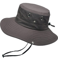 8 x Brand New WANYIG Fisherman Hat Wide Brim Hat Men Summer UV Protection Sun Hat Unisex Fisherman Cap UPF 50 360 Coffee  - RRP €172.8