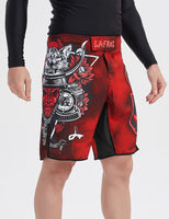 1 x RAW Customer Returns LAFROI - Pants for MMA, Boxing, Cross Training and Other Combat Sports, with Drawstring and Pocket, QJK01, Warrior, M - RRP €24.99