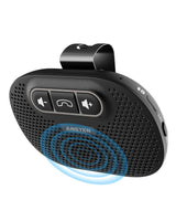 1 x RAW Customer Returns ANSTEN Hands-free Car Kit Bluetooth 5.0 Built-in Microphone, Hands-free Car Kit for GPS, Music, Calls, Volume Control, iOS Siri and Voice Assistant - RRP €36.99