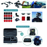 1 x RAW Customer Returns Homesuit Action Camera Accessory Kit 60-In-1 for GoPro Hero 12 11 10 9 8 7 6 5 Session 4 3 3 2 1 Black Silver Insta360 GO 2 SJ4000 SJ5000 SJ6000 DJI OSMO Action DBPOWER AKASO Xiaomi Yi APEMAN Blue - RRP €37.3