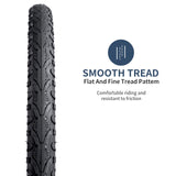 1 x RAW Customer Returns YunSCM 2-Pack Foldable 26 Inch Tire 26x1.75 Coat 47-559 Plus 2-Pack 26 Inch Tube AV32mm Valve Compatible 26x1.75 Bicycle Tire and Tube - RRP €55.89