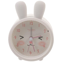 2 x Brand New FOMIYES Travel Accessories Cat Alarm Clock Silicone Cute Table Clock Children Digital Desktop Quiet Clocks Night Lamp For Home Office School Room No Battery White Alarm Clock For Kids - RRP €44.38