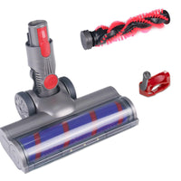 1 x RAW Customer Returns suzao brush replacement parts for Dyson V7 V8 V10 V11 V15 sv12 sv14 sv15, floor nozzle with turbo brush attachment, LED and trigger lock, Dyson brush roller for carpets, parquet floors, hard floors - RRP €44.16