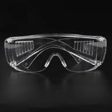 1 x RAW Customer Returns Pack of 12 safety glasses, eye protection, safety glasses, work with clear lenses, protective glasses, over glasses, work safety glasses, scratch-resistant for men and women - RRP €20.15