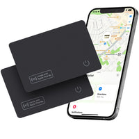 1 x RAW Customer Returns Reyke Slim Wallet Tracker, Rechargeable Wallet Finder, IP67 Waterproof, Compatible with Apple Find My iOS Only , Item Locator for Luggage Tags, Phone, Passports, 2 piece - RRP €54.54