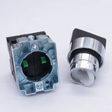 1 x RAW Customer Returns Taiss 2pcs 2NO Locking Rotary Switch 3 Position 22mm 440V 10A HB2-BD33 - RRP €26.4