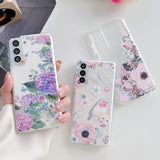 1 x RAW Customer Returns FIFTHAVE Mobile Phone Case Samsung Galaxy S23 Plus Transparent Flower Case 6.6 , Samsung S23 Plus Flower Case Silicone Slim Soft Flexible Thin Protective Case Plain Scratch-Resistant Cover Case, Flowers Birds - RRP €9.06