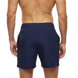 1 x RAW Customer Returns Aisprts Swim Trunks Men, Swim Shorts with Zipper Pockets for Men, Quick-Drying Waterproof Stretchy Swim Shorts with Drawstring and Mesh Inner Shorts, Men s Beach Shorts - RRP €19.99