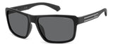 1 x RAW Customer Returns POLAROID PLD 2158 S Sunglasses, Black, 58 for Men - RRP €35.35