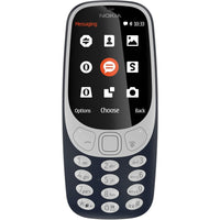 1 x RAW Customer Returns Nokia 3310 2G Vodafone 16GB mobile phone 2.4 inch color display, 2MP camera, Bluetooth, radio, MP3 player, dual sim dark blue - RRP €51.6