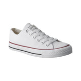 1 x RAW Customer Returns Elara Unisex Sneaker Damen Herren Low Top Chunkyrayan 3500-3501 Allwhite Silber Oese-39 - RRP €24.16