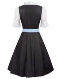 1 x RAW Customer Returns JASAMBAC ladies, dirndl, 3-piece traditional dress for Oktoberfest, carnival - RRP €79.99