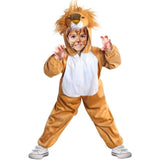 1 x RAW Customer Returns DIIQII Lion Costume for Child Carnival Animal Onesies for Boys and Girls - Children s Clothing for Carnival and Halloween Parties M 3-5 Years 113 cm , Lion  - RRP €24.54