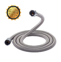 18 x Brand New Premium universal shower hose, 5-year WARRANTY, flexible and precise, stainless steel, 150 cm hose replacement, Eco Friendly EPDM tube - RRP €224.28